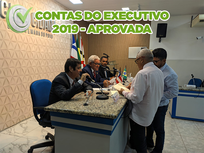 CONTAS 2019 DA PMG APROVADAS